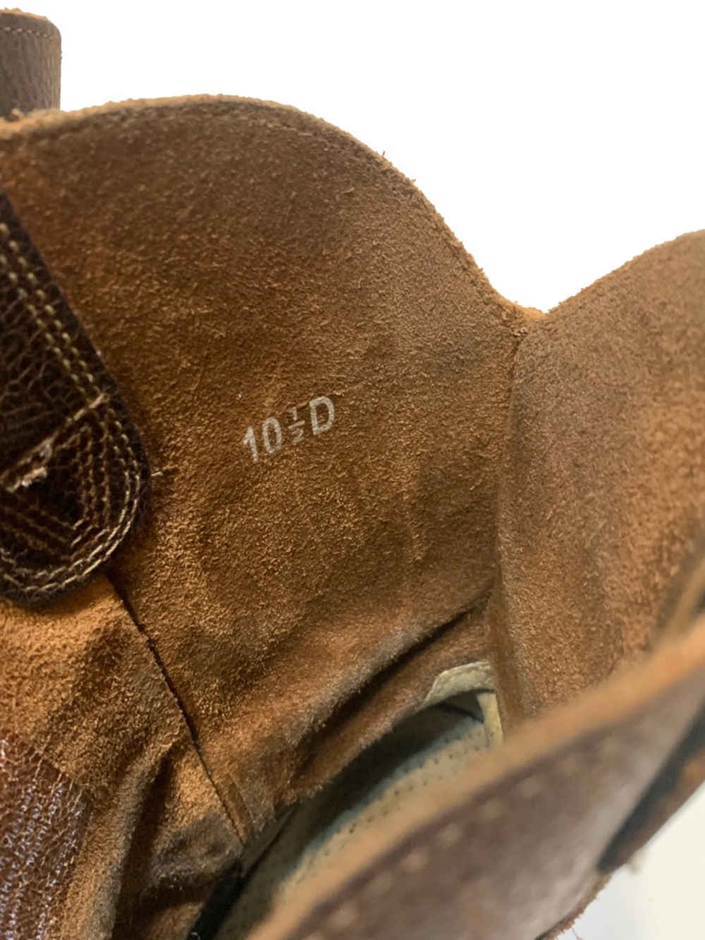 Ariat Men's Brown Leather Western Boots - Picture 7 of 9